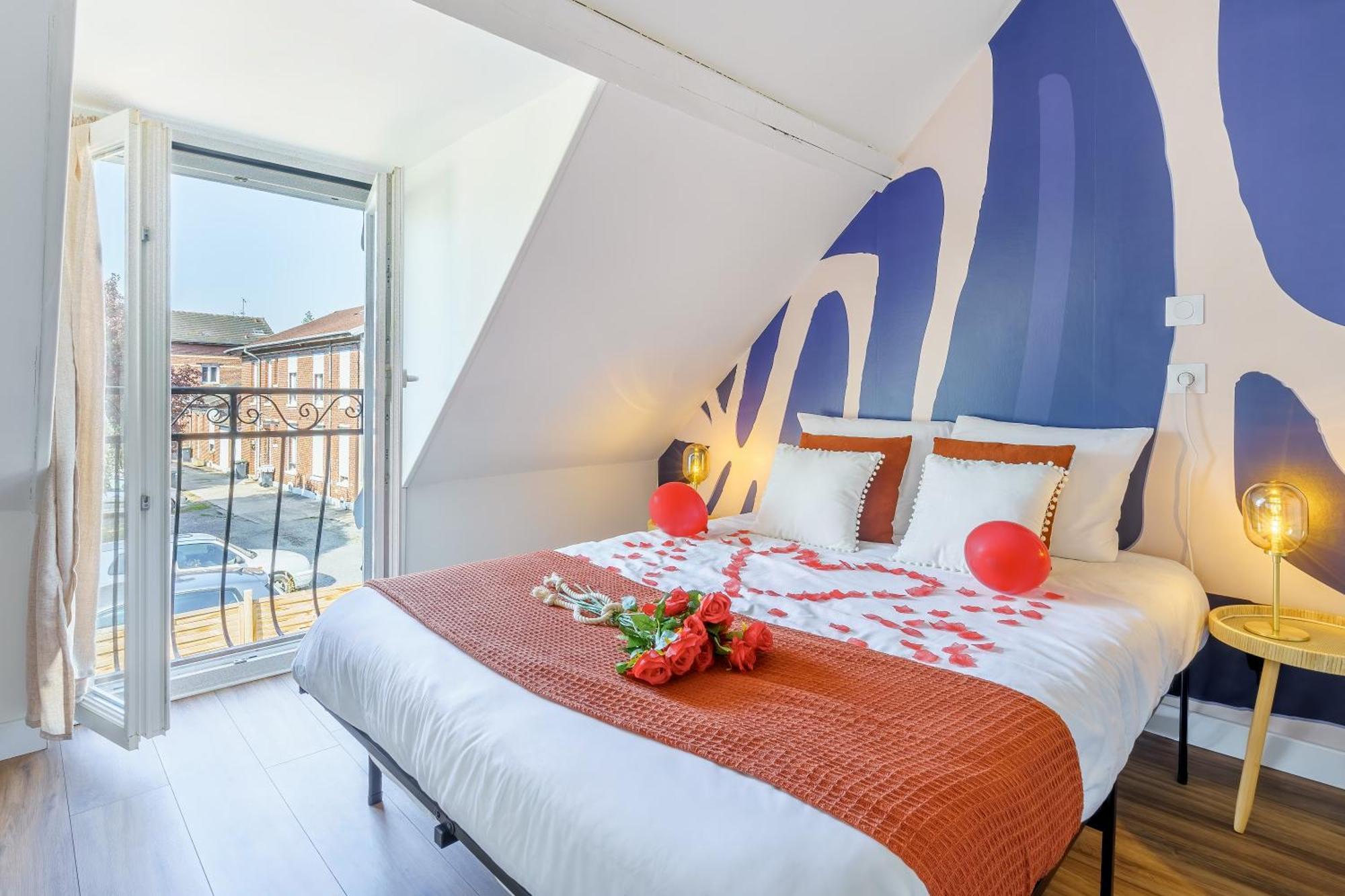 Maisonnette Bleu Horizon Avec Jardin - 2Min Gare - Serenito Homes Saint-Just-en-Chaussee Kültér fotó